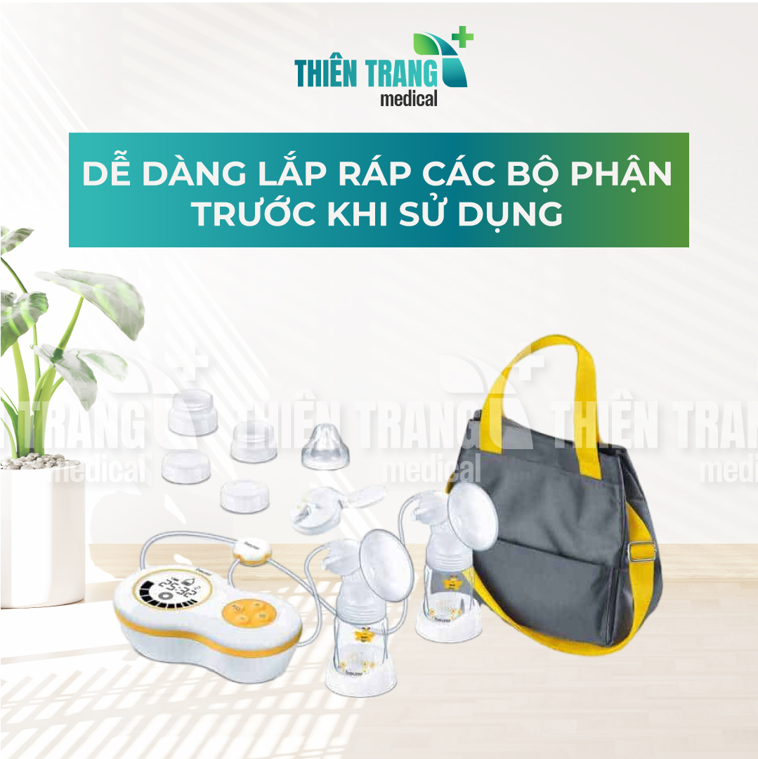 Máy hút sữa điện đôi BY70 Thiên Trang Medical