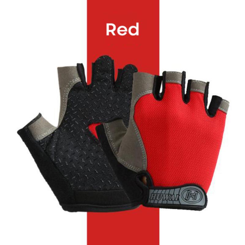 Găng tay chống trượt chống trượt găng tay thể thao chống sốc găng tay cho nam giới sơ cứu Half Finger Găng tay quân đội Color: 01 Gloves Size: M