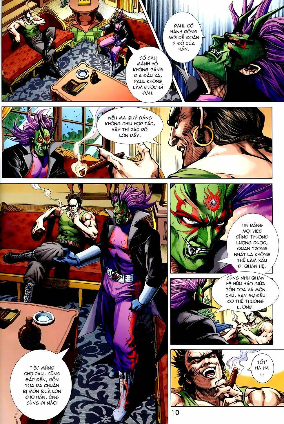 tân tác long hổ môn chapter 743 10