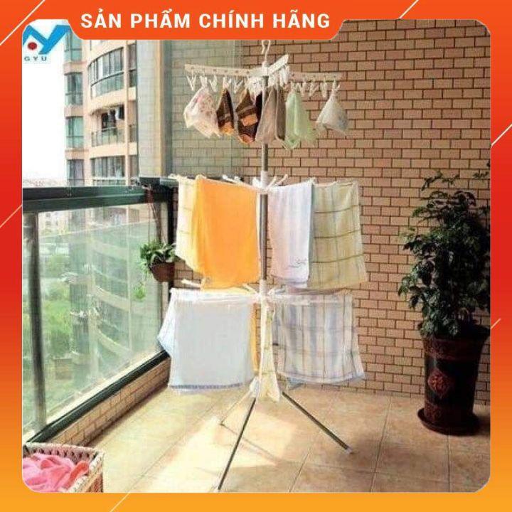 CÂY PHƠI QUẦN ÁO HỢP KIM GẤP GỌN THÔNG MINH