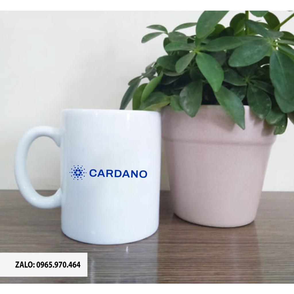 Ly Sứ Có Quai Họa Tiết Đồng Coin CARDANO - In hình lên ly sứ, cốc theo yêu cầu của bạn - IN HÌNH LÊN LY LỚP, CÔNG TY