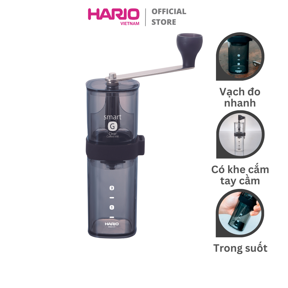 Cối xay cà phê cầm tay Hario Smart G (MSG-2-TB)