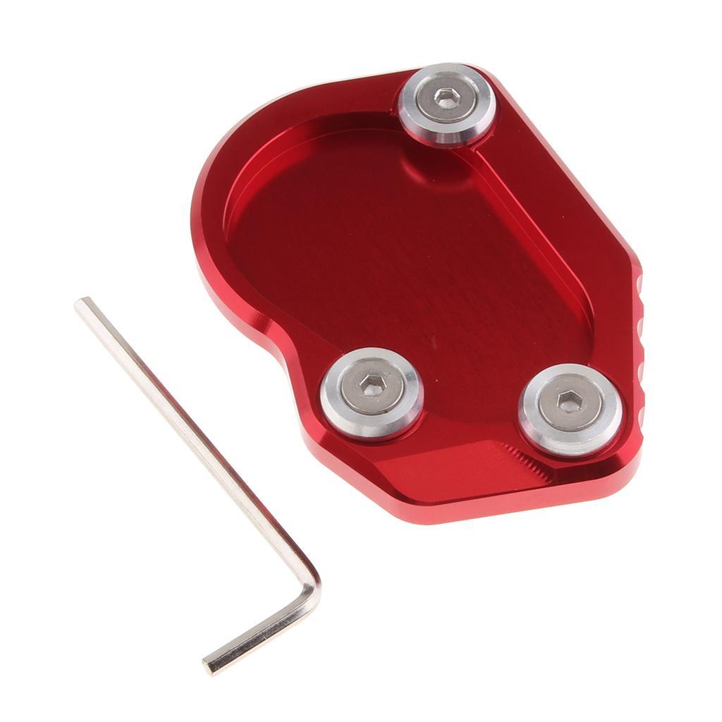 Motorcycle CNC Side Stand Kickstand Enlarge Plate Pad For BMW R nineT 2014-2016