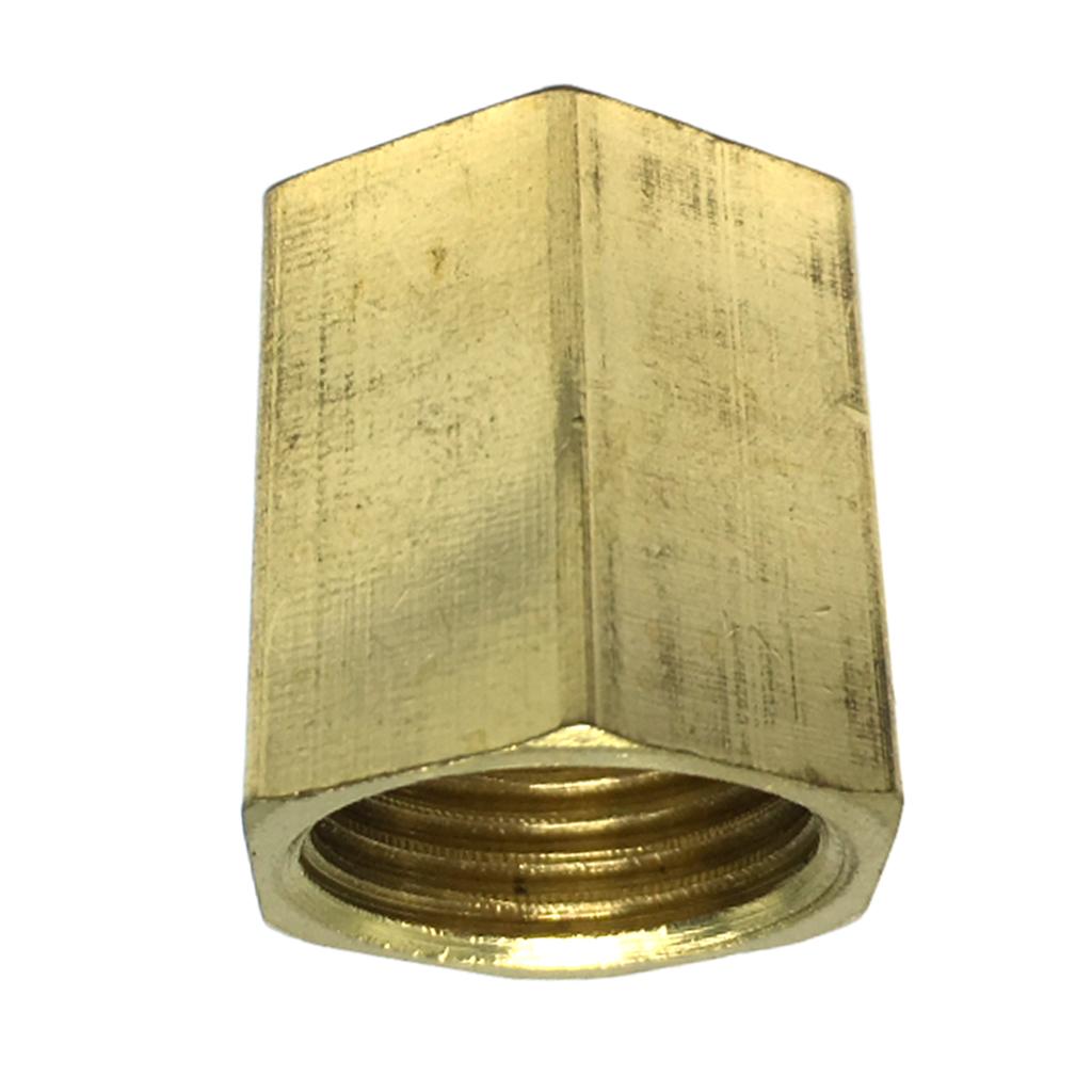 1 PC 1/2 Đôi Nữ Đồng Ren Thẳng Kết Nối Adapter Ống