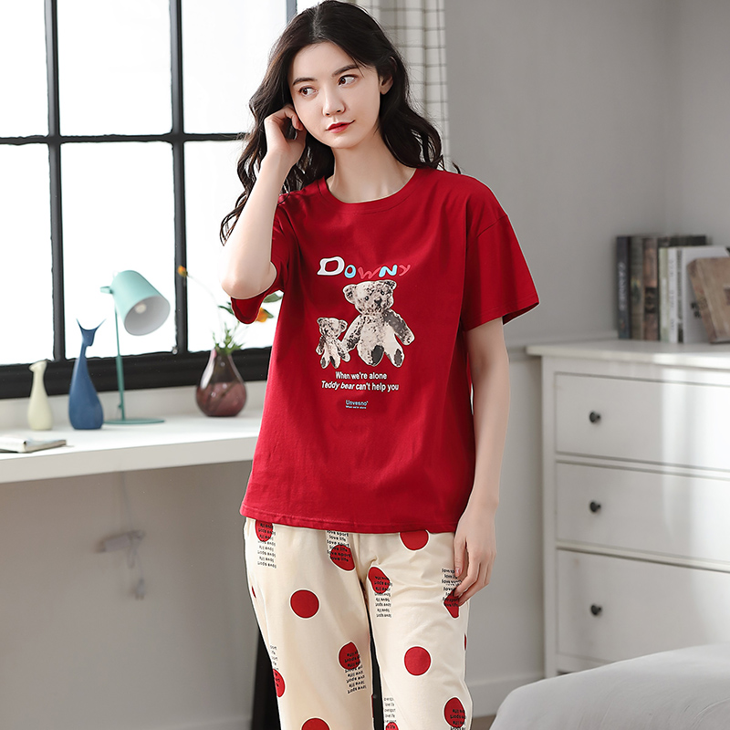 Đồ mặc nhà lửng cotton 5015