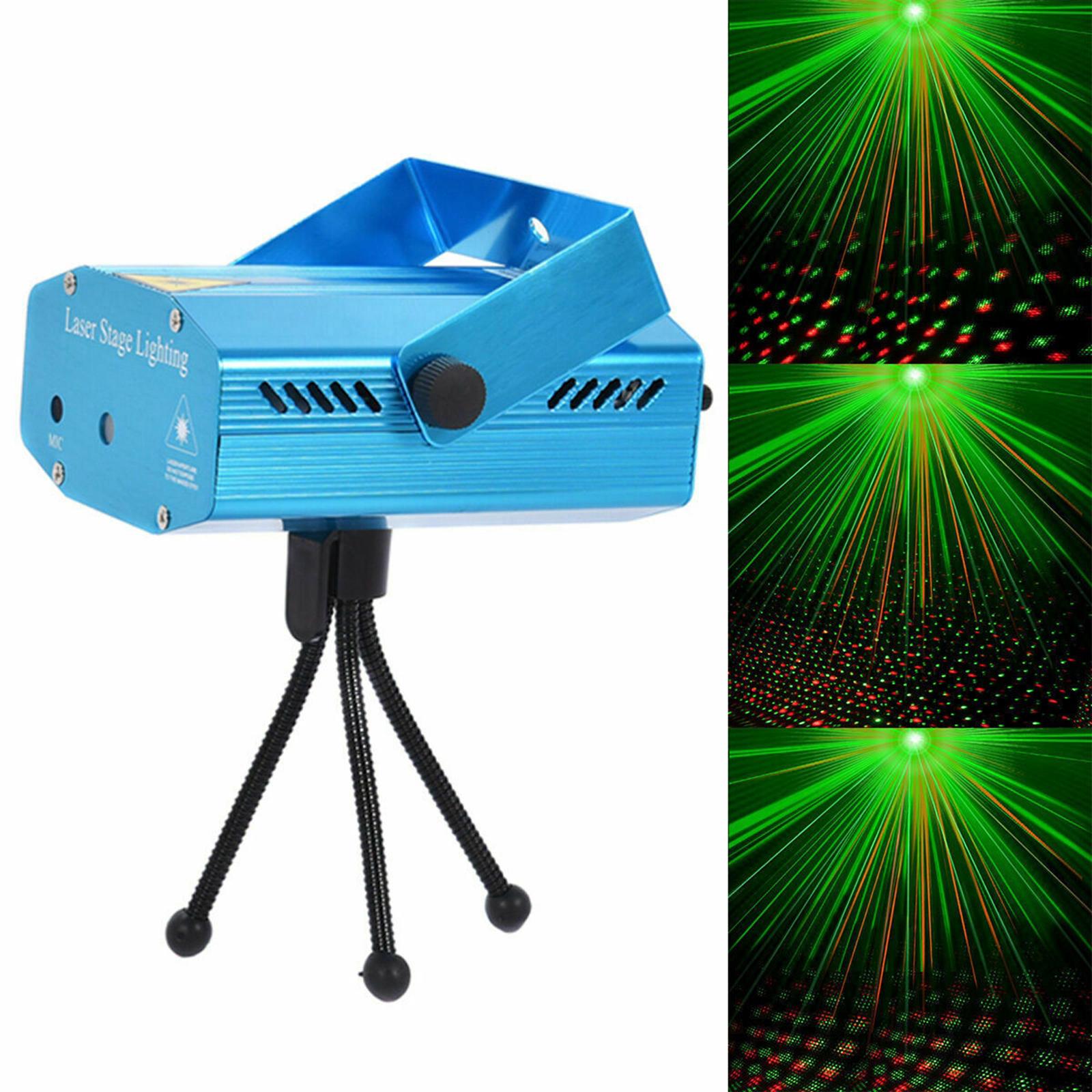 NEW Mini R&G Laser LED Stage Lighting Projector for Disco DJ Stage Party Light
