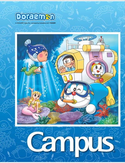 Bọc Sách Giáo Khoa Campus Doraemon