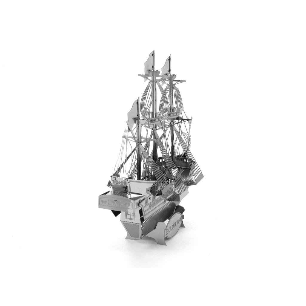 Mô Hình Lắp Ráp 3d Thuyền Buồm Golden Hind