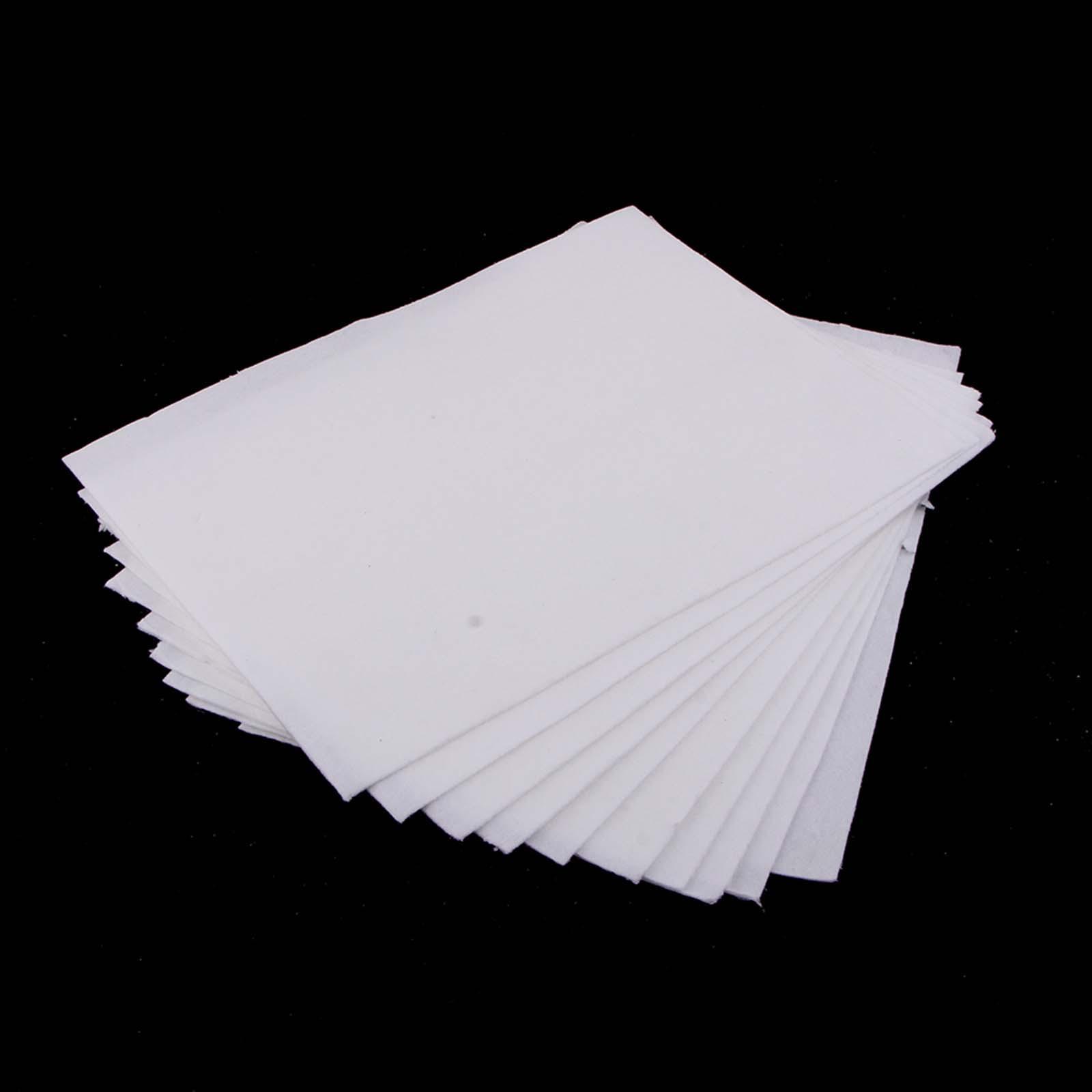 10 Pieces Glass Fusing Microwave Kiln Hot Melt Lining Paper Pottery Tool Tough Craft