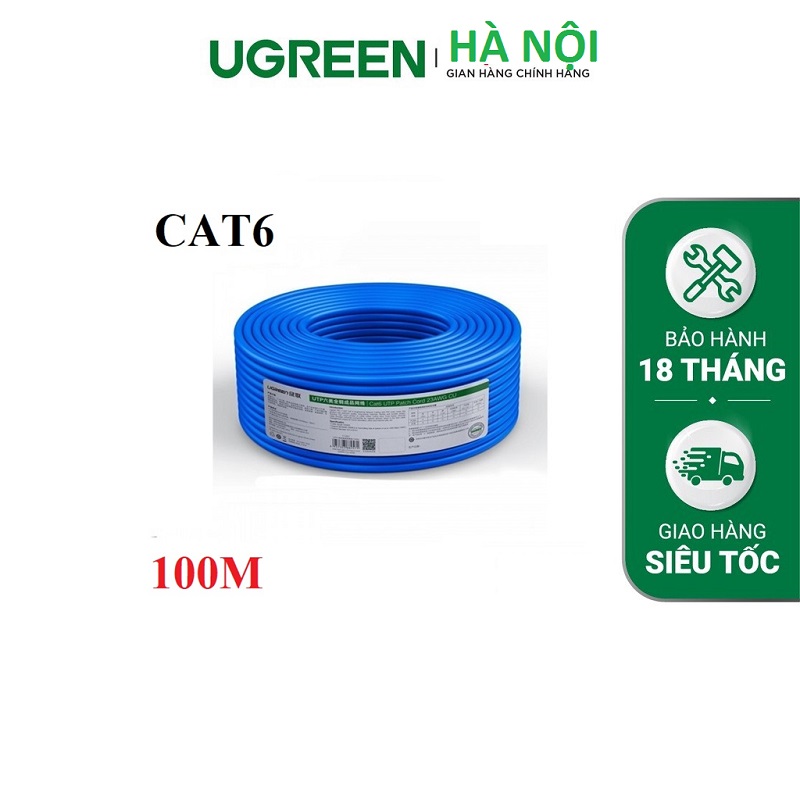 Cáp mạng CAT6 - 2 Đầu đúc 5m-10m -15m- 20m hàng chính hãng