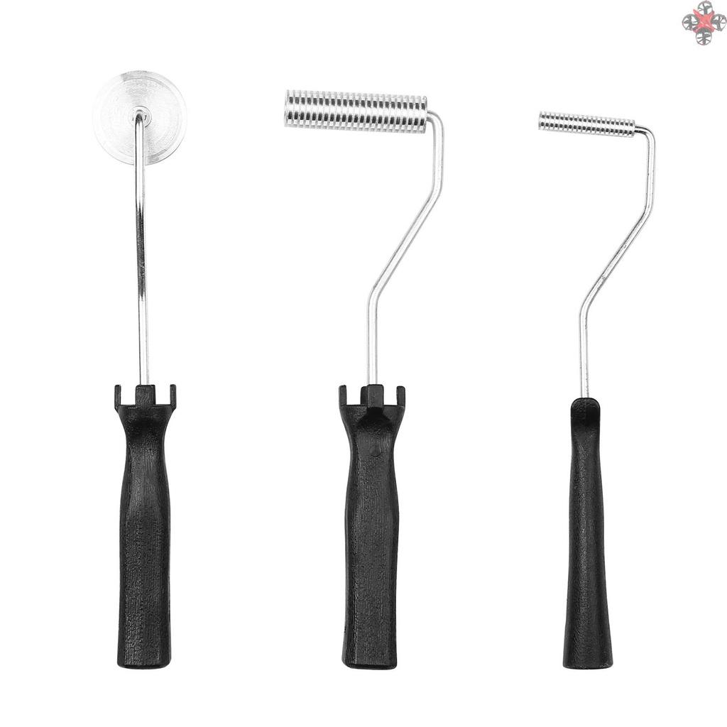 Set 3 Dụng Cụ Con Lăn Cầm Tay Hỗ Trợ Làm Bánh Tiện Lợi