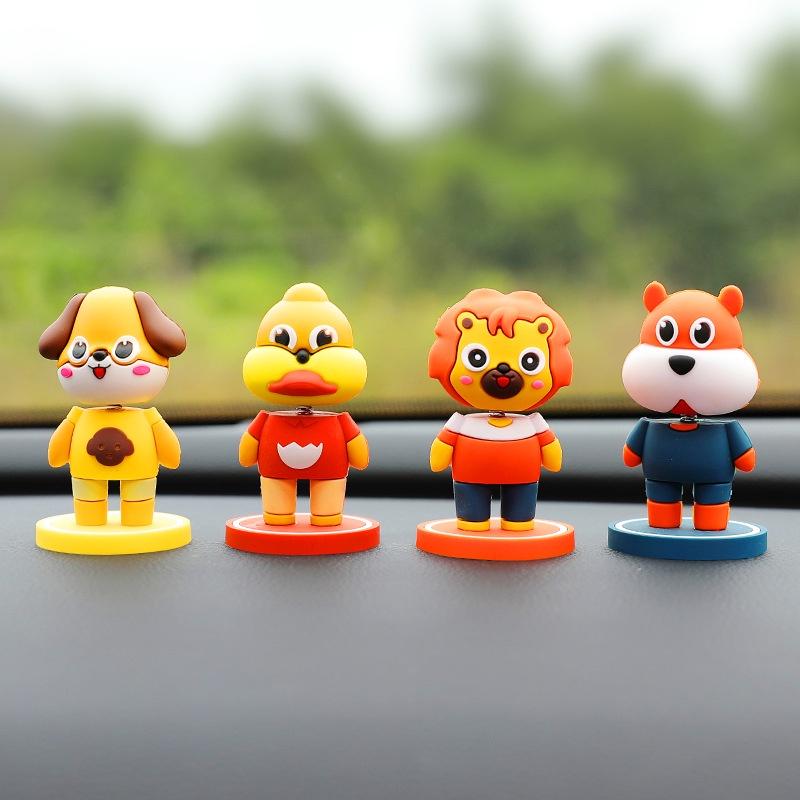 Mô Hình Búp Bê Lắc Đầu Kiểu Hoạt Hình Đáng Yêu Trang Trí Nội Thất Xe Hơi