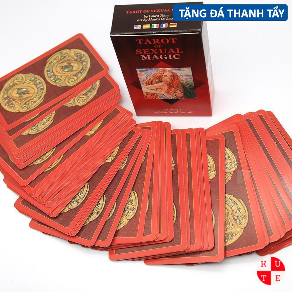 Bài Tarot Sexual Magic Tarot 78 Lá Bài Tặng Đá Thanh Tẩy