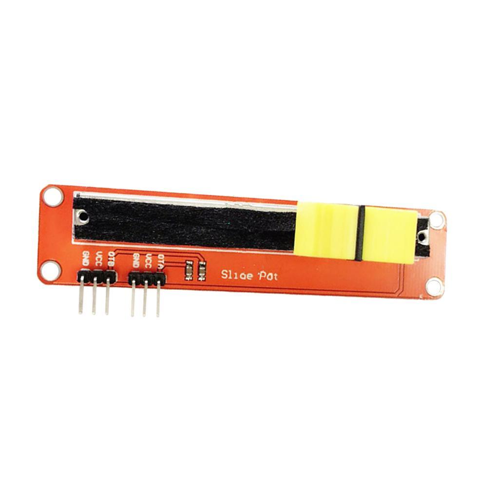 3.3V 5V 10K Linear Slide Potentiometer Module Dual Output AVR SCM