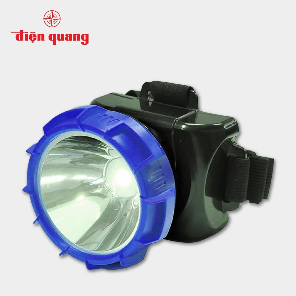 Đèn Pin Đội Đầu Điện Quang ĐQ PFL12 R (Pin sạc, 1W)