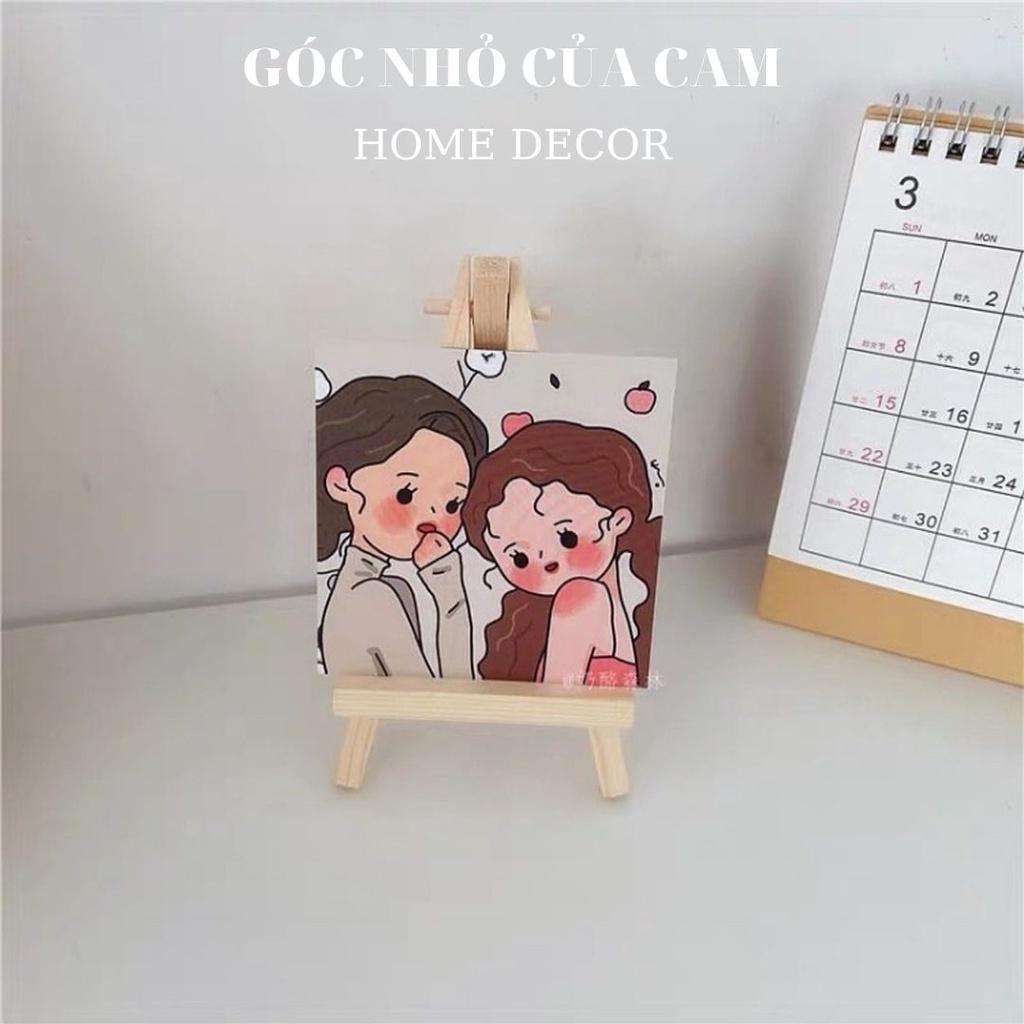 CARD CÔ GÁI MỘNG MƠ TRANG TRÍ