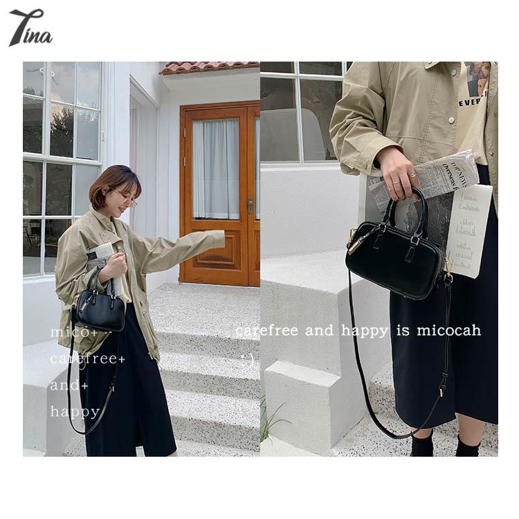 Túi xách cầm tay nữ Micocah 2021 phong cách retro có dây đeo chéo (FSE479) (M399)