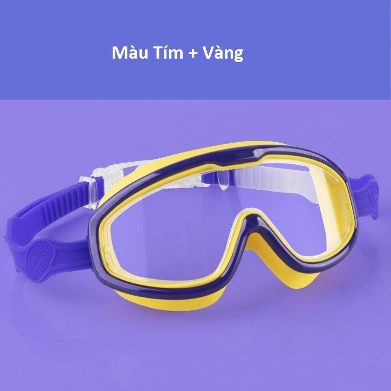 Kính bơi trẻ em Coosa 958 thiết kế Panorama, không gọng, chống sương, chống tia UV - VivaSports ( 1 đổi 1 trong 7 ngày )