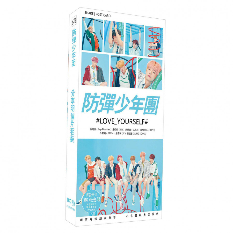 Postcard BTS Love Yourself 180pcs