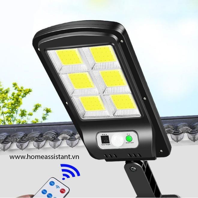 Đèn Năng Lượng Mặt Trời 6 LED COB Cảm Ứng Thân Nhiệt MT01