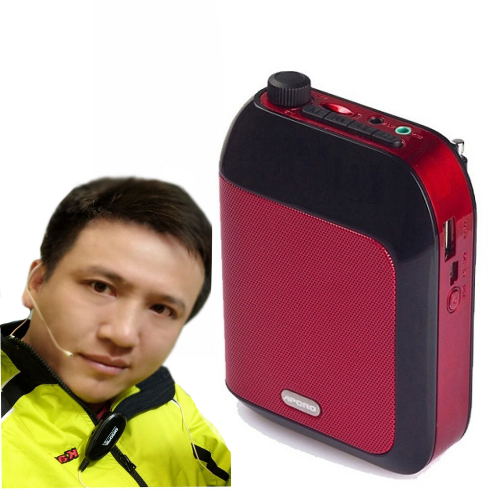 Máy trợ giảng không dây Aporo T9 2.4G phiên bản micro cài áo Pro