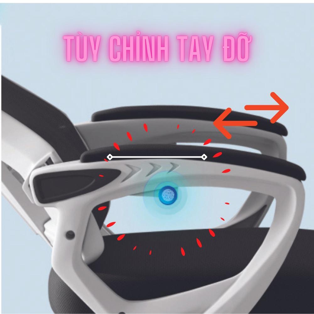 Ghế xoay văn phòng lưới tựa lưng công thái học -premium 02