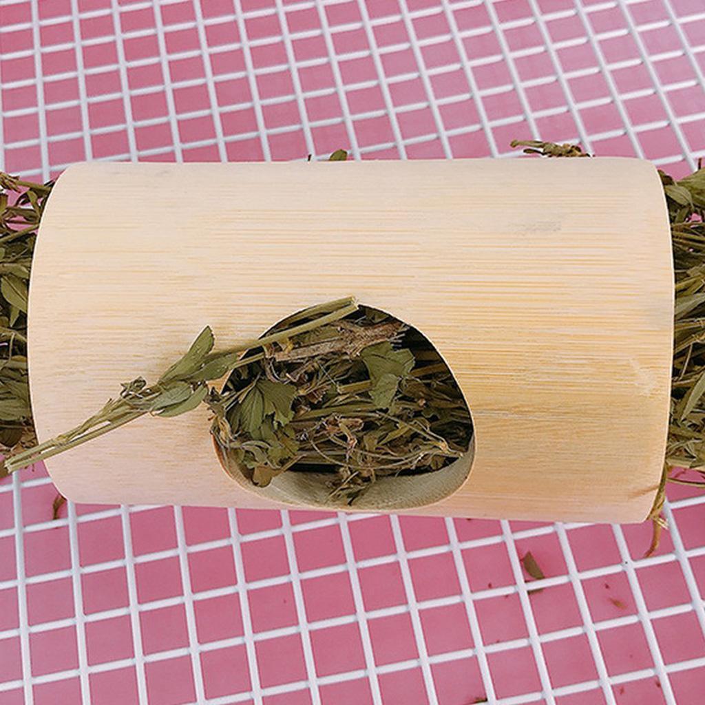 Pet Wooden Rack Feeder Hay Grass Nest Holder for Rabbit Guinea Pig