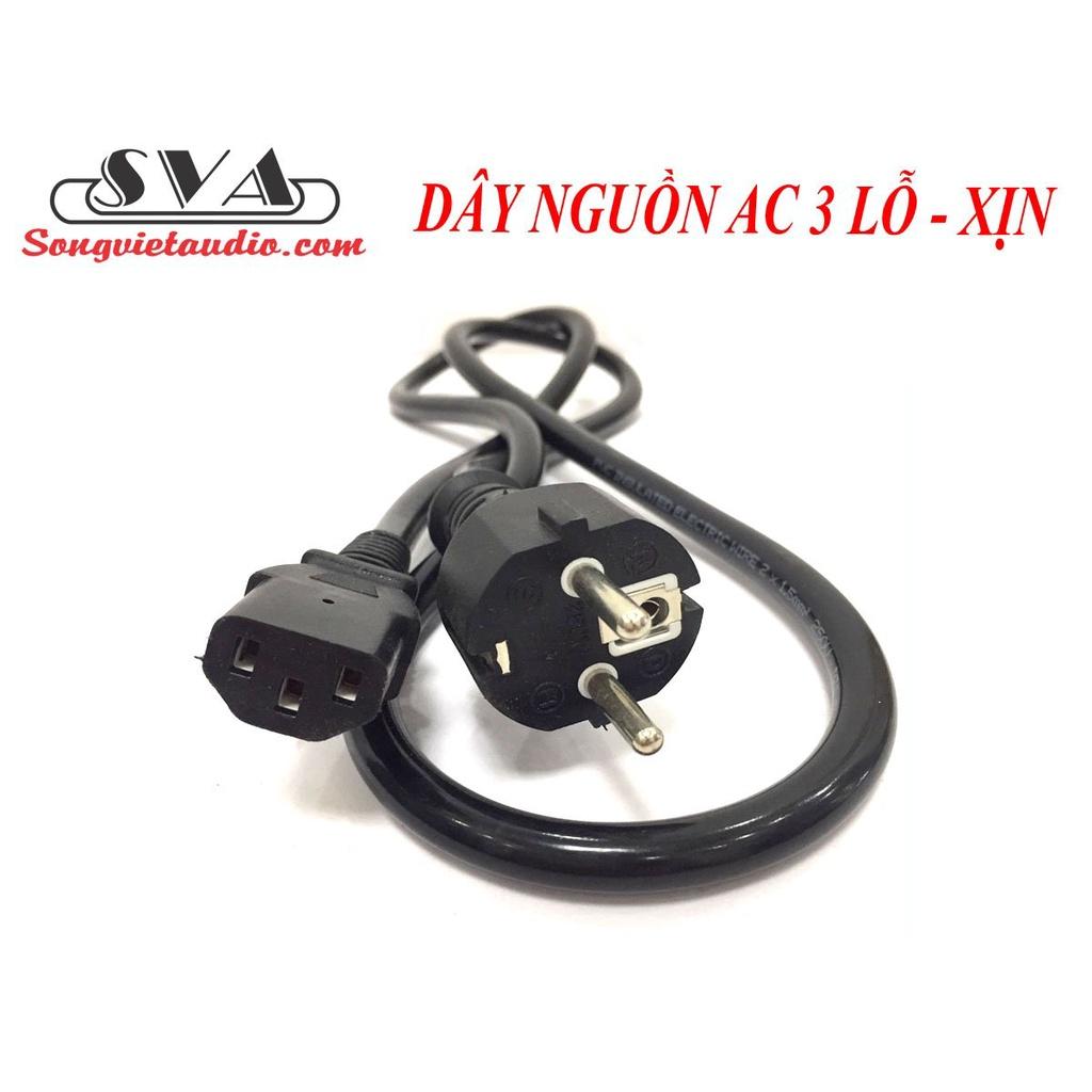 DÂY NGUỒN AC 3 LỖ - XỊN