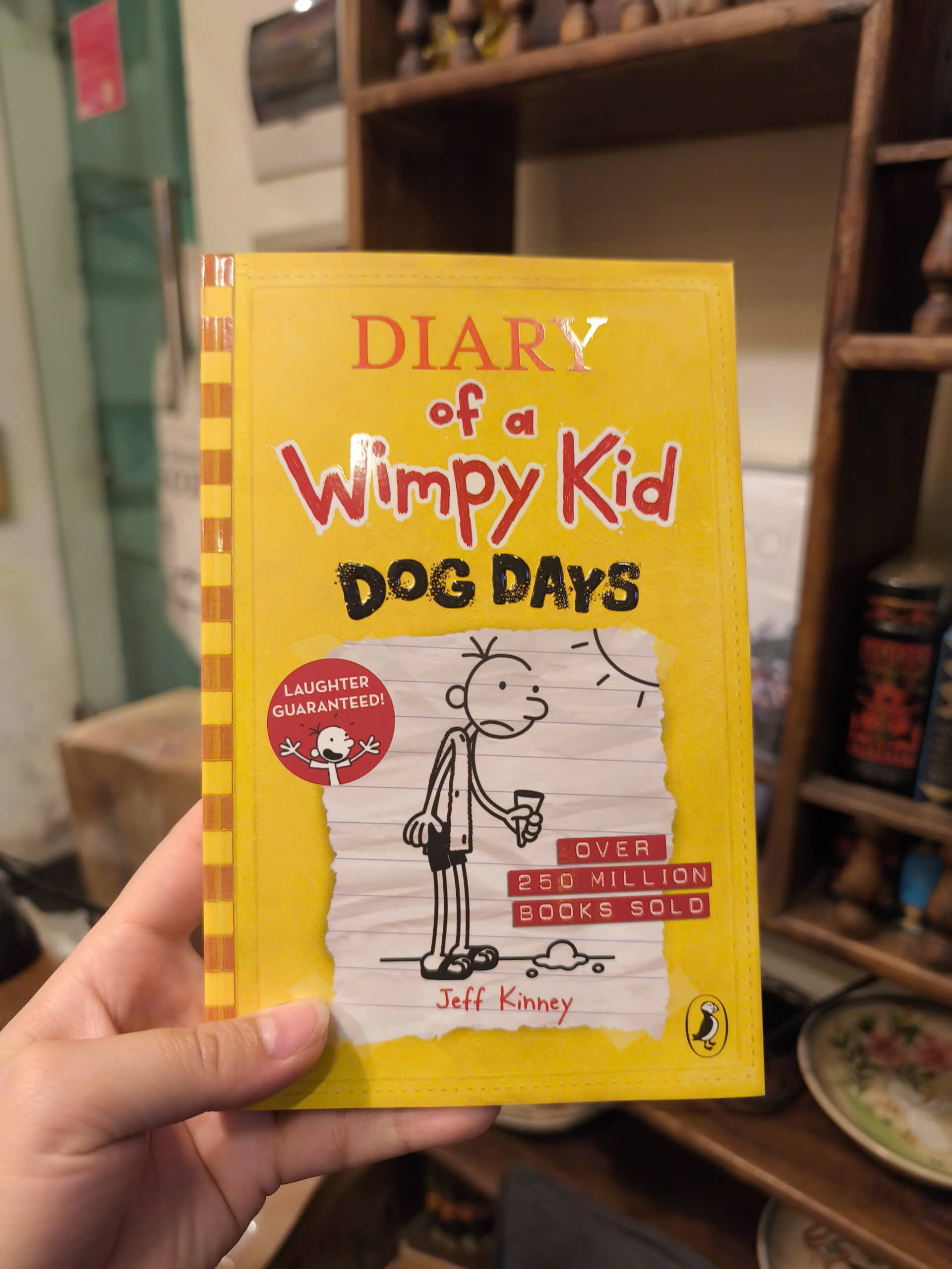 Sách - Diary of a Wimpy Kid Dog Days by Jeff Kinney - Fiction/Childrens/Humor - Sách Ngoại Văn