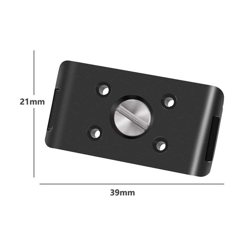 Giá đỡ bộ điều hợp từ tính với Đế giá đỡ ba chân vít 1/4" cho DJI ACTION 2 cho GoPro Hero 11 10 9 Insta360 One X2 Camera hành động