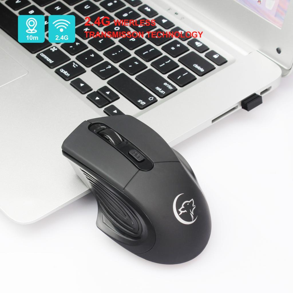 Laptop Wireless Mouse Silent 2400dpi 2.4G