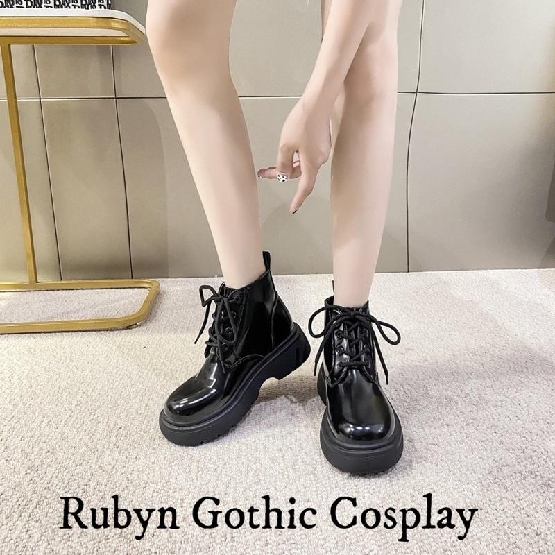 Giày Boots Màu xanh lá hot trend 2022 ( Trắng, Đen, Xanh Lá ) Size 35 - 40