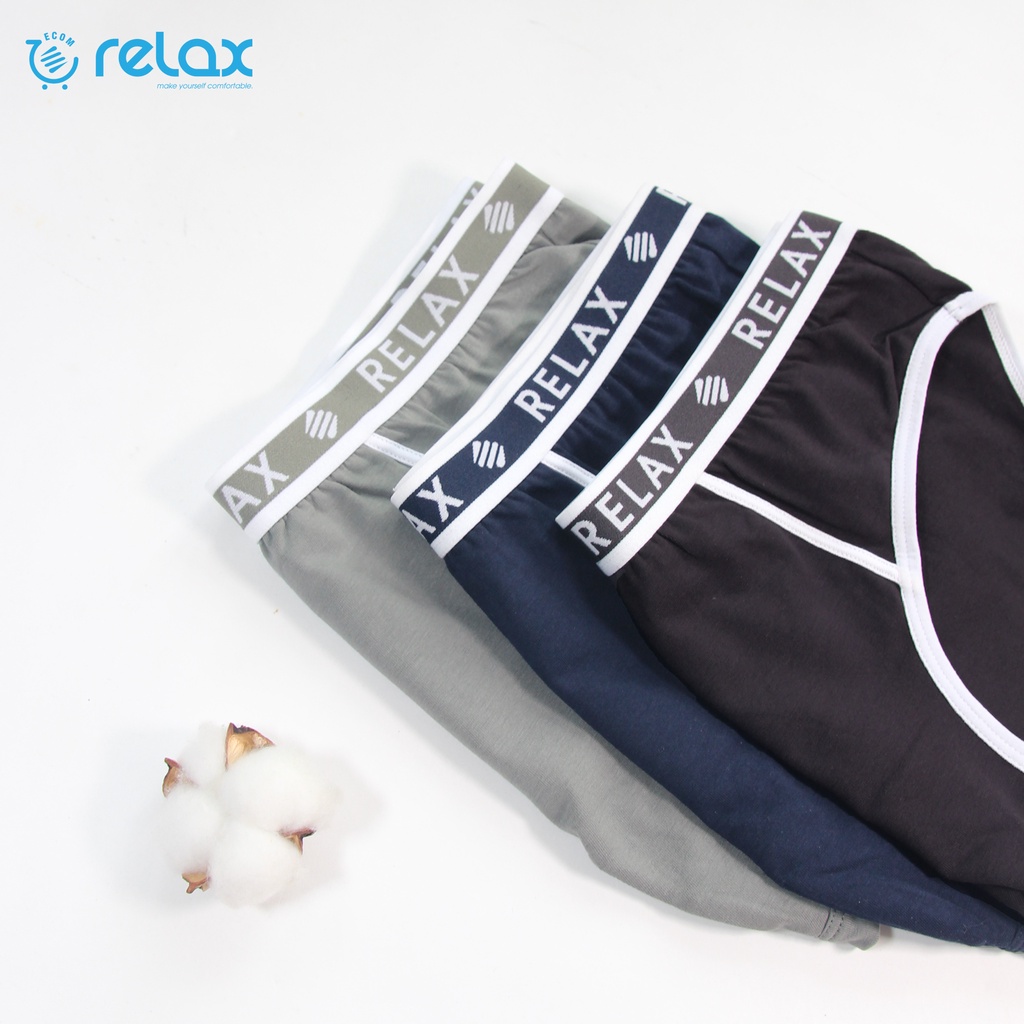 quần lót nam relax cotton cao cấp chính hãng, quần sịp nam relax underwear rltk24