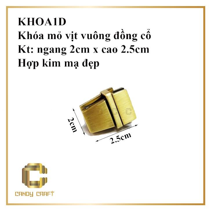 KHÓA SẬP MỎ VỊT 2-3CM