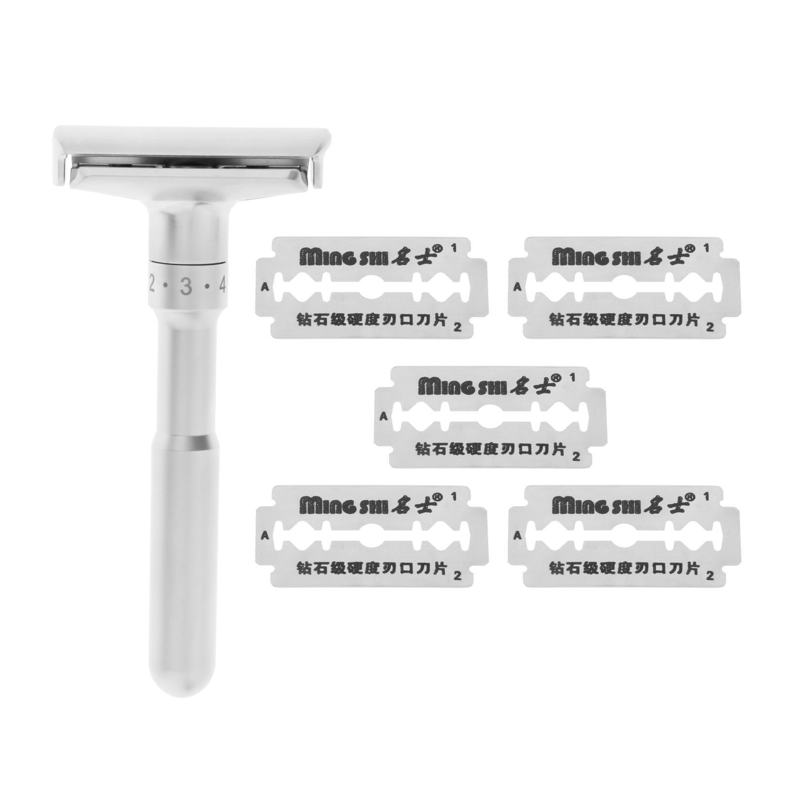 Adjustable Classic with 5 Double Edge Shaving