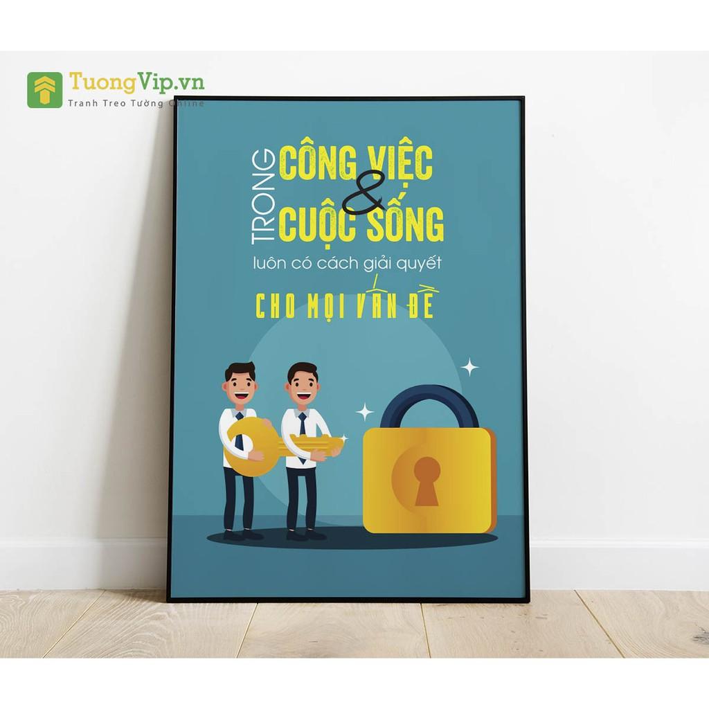 Tranh Treo Tường Trong Công Việc Và Cuộc Sống Luôn Có Cách Giải Quyết Cho Mọi Vấn Đề