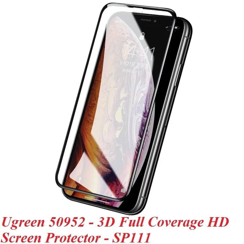 Ugreen UG50952SP111TK 5.8 Inch Kính cường lực trong suốt độ cứng 9H tràn viền sử dụng cho iPhone X + Xs - HÀNG CHÍNH HÃNG