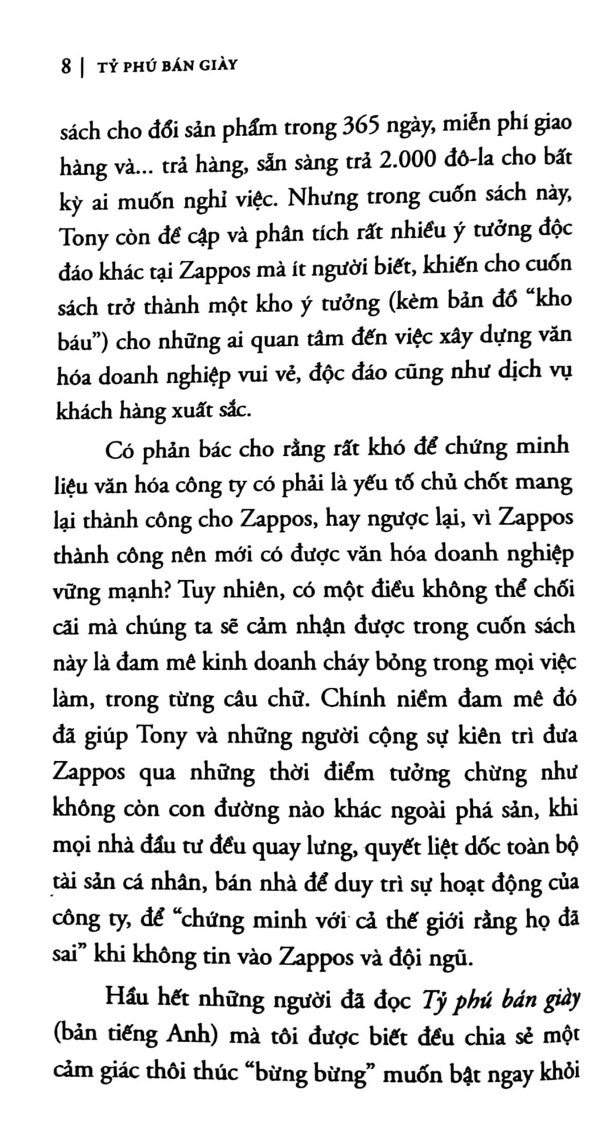 Tỷ Phú Bán Giày (Tái Bản) - Tony Hsieh