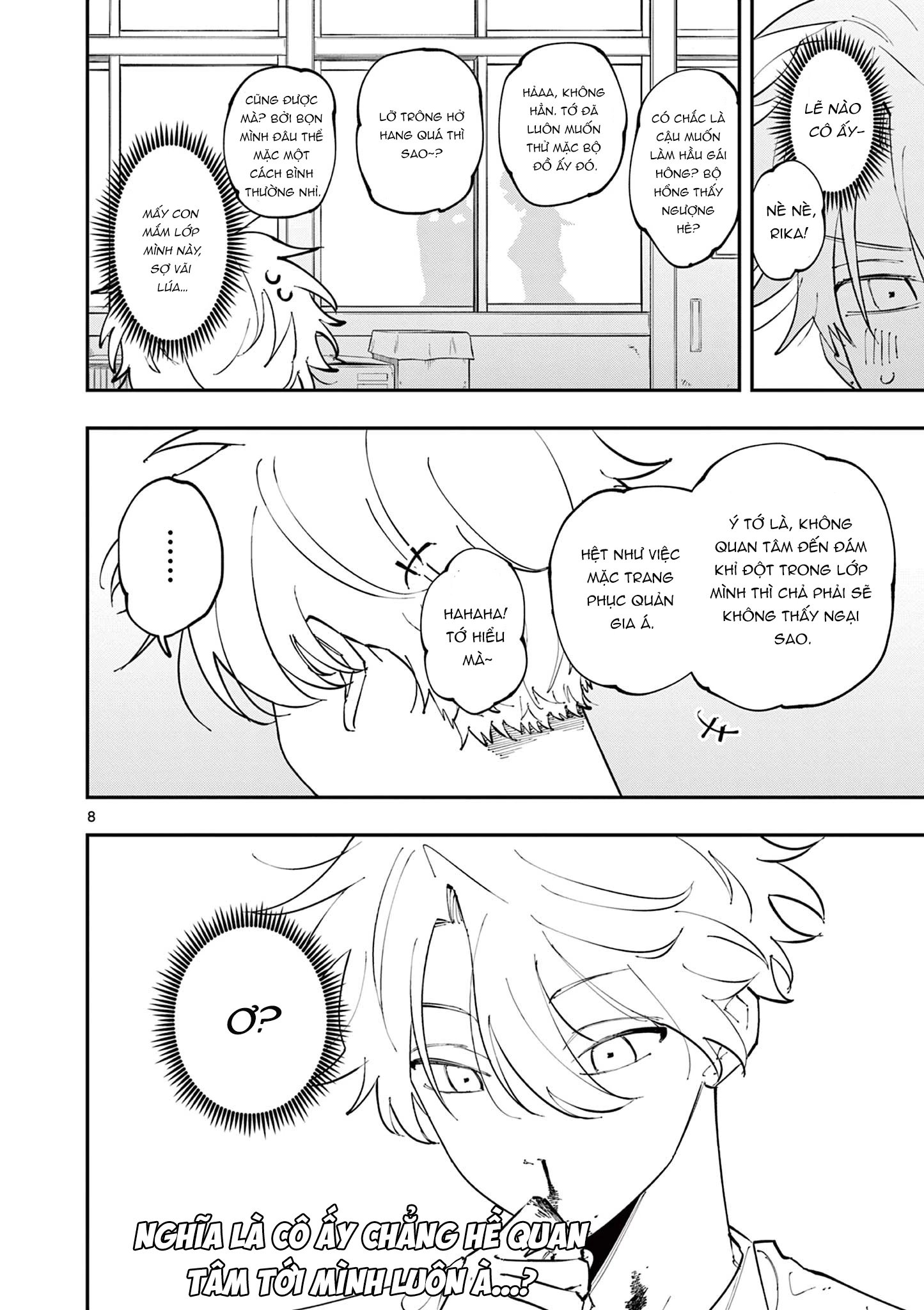 cậu bạn bàn bên cứ nhìn tôi bằng ánh mắt đó - tonari no seki no yatsu ga souiu me de mitekuru chapter 14 8