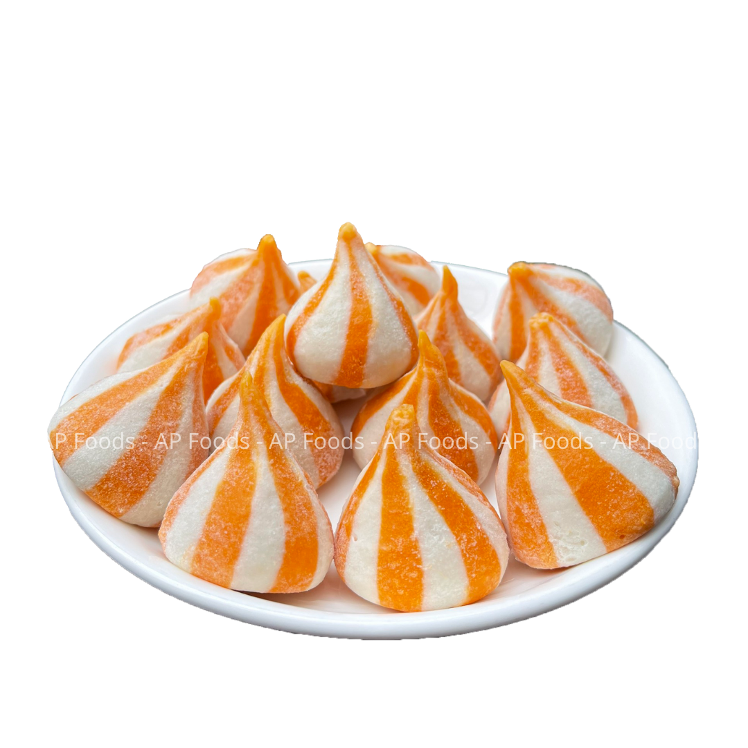 Cá viên nhân trứng cá Tobiko Rich mama 240g -Viên thả lẩu - Hàng đông lạnh nhập khẩu Malaysia
