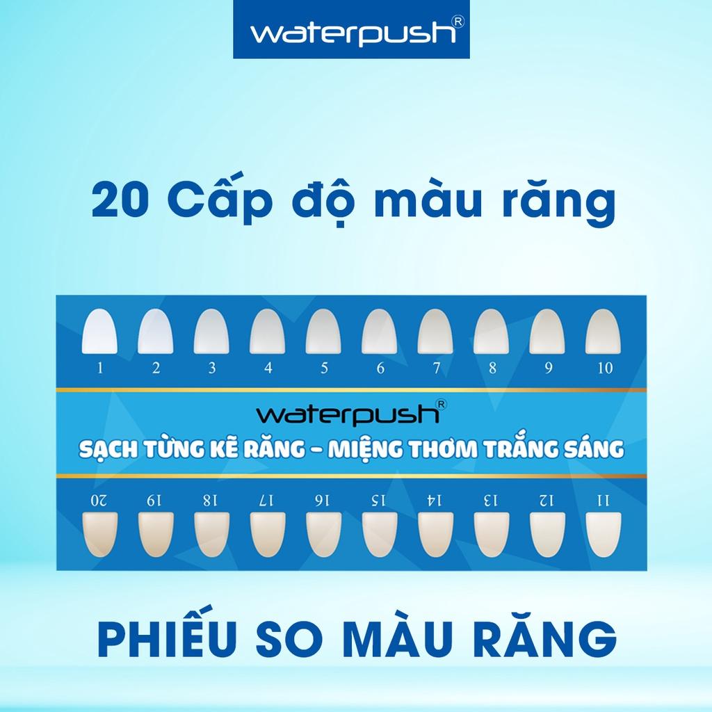 Phiếu so màu răng WaterPush