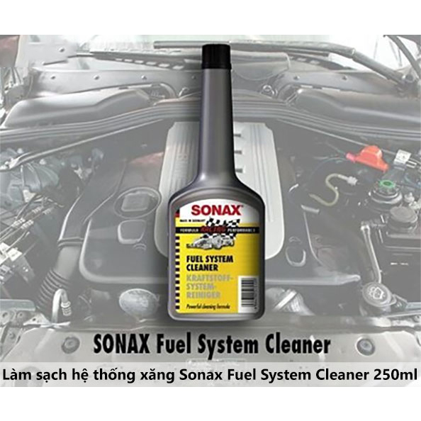 Dung dịch làm sạch hệ thống xăng Sonax 515100 Fuel system cleaner 250ml