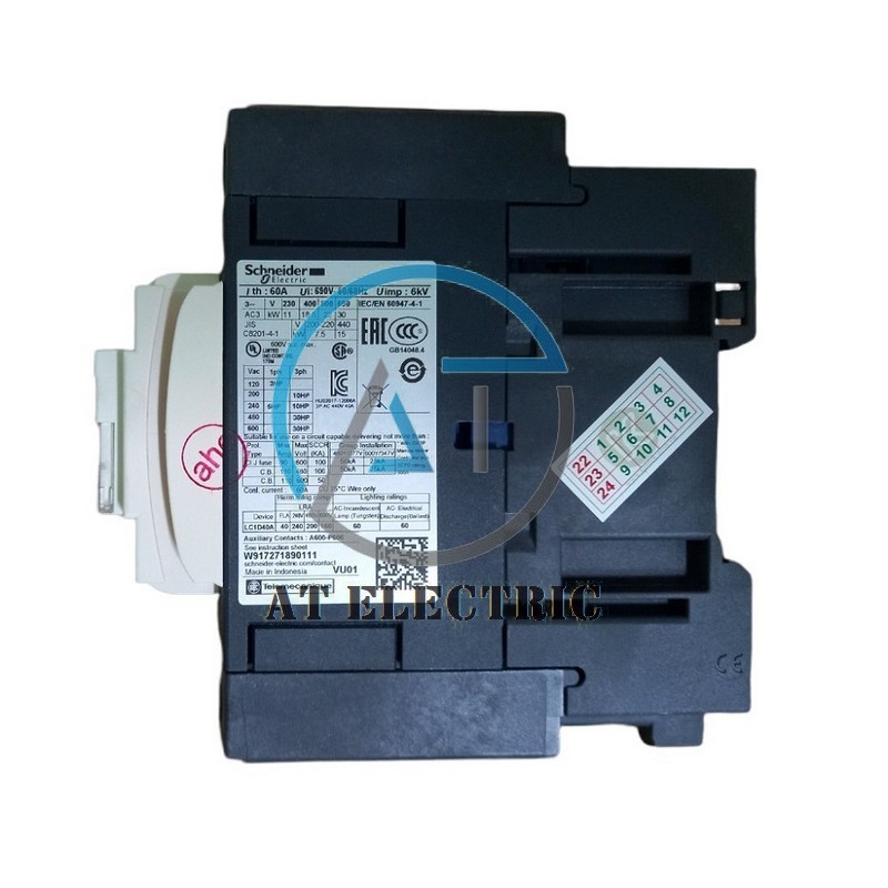 Khởi động từ / Contactor Schneider LC1D40AM7 | Hàng Chính Hãng