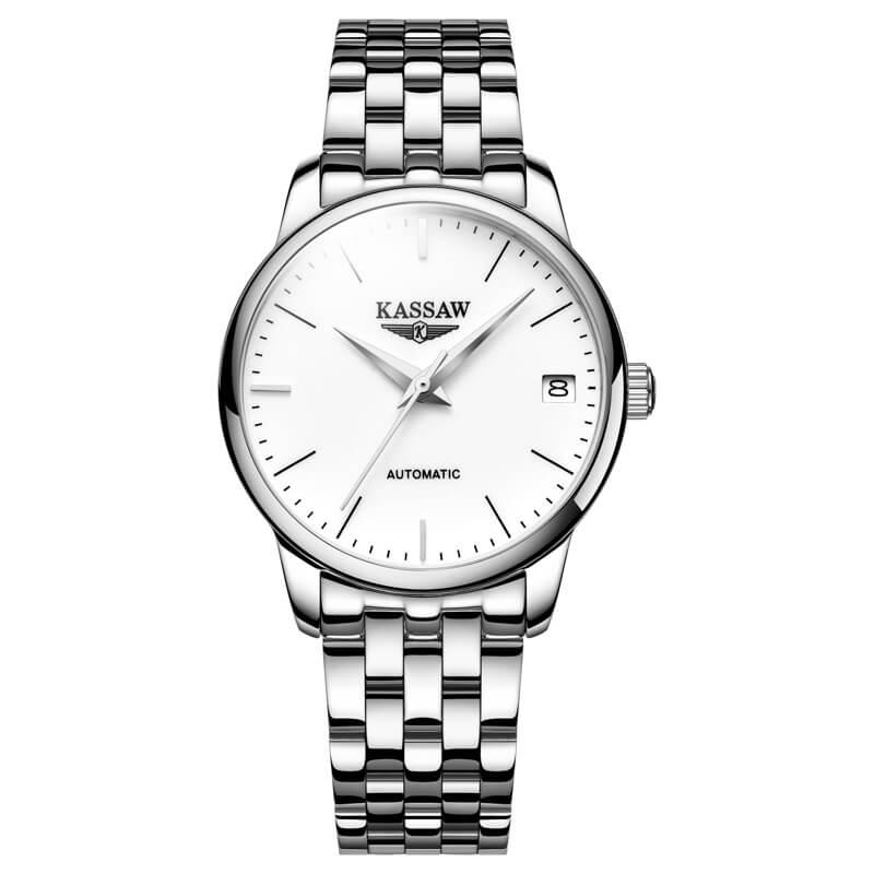 Đồng hồ nữ chính hãng KASSAW K858-9 Chống Nước ,chống xước ,kính sapphire, bảo hành 24 tháng Thời Trang Cho Nữ thiết kế đơn giản trẻ trung và sang trọng