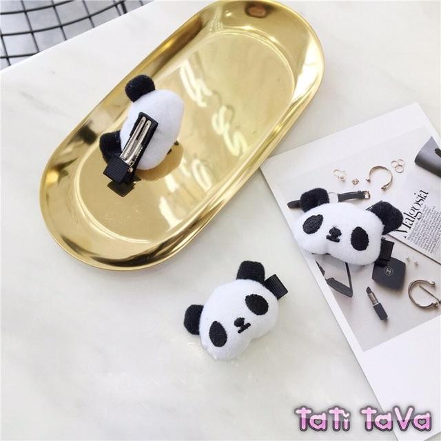 SET 2 MÓN KẸP CỘT TÓC GẤU PANDA Tatitava