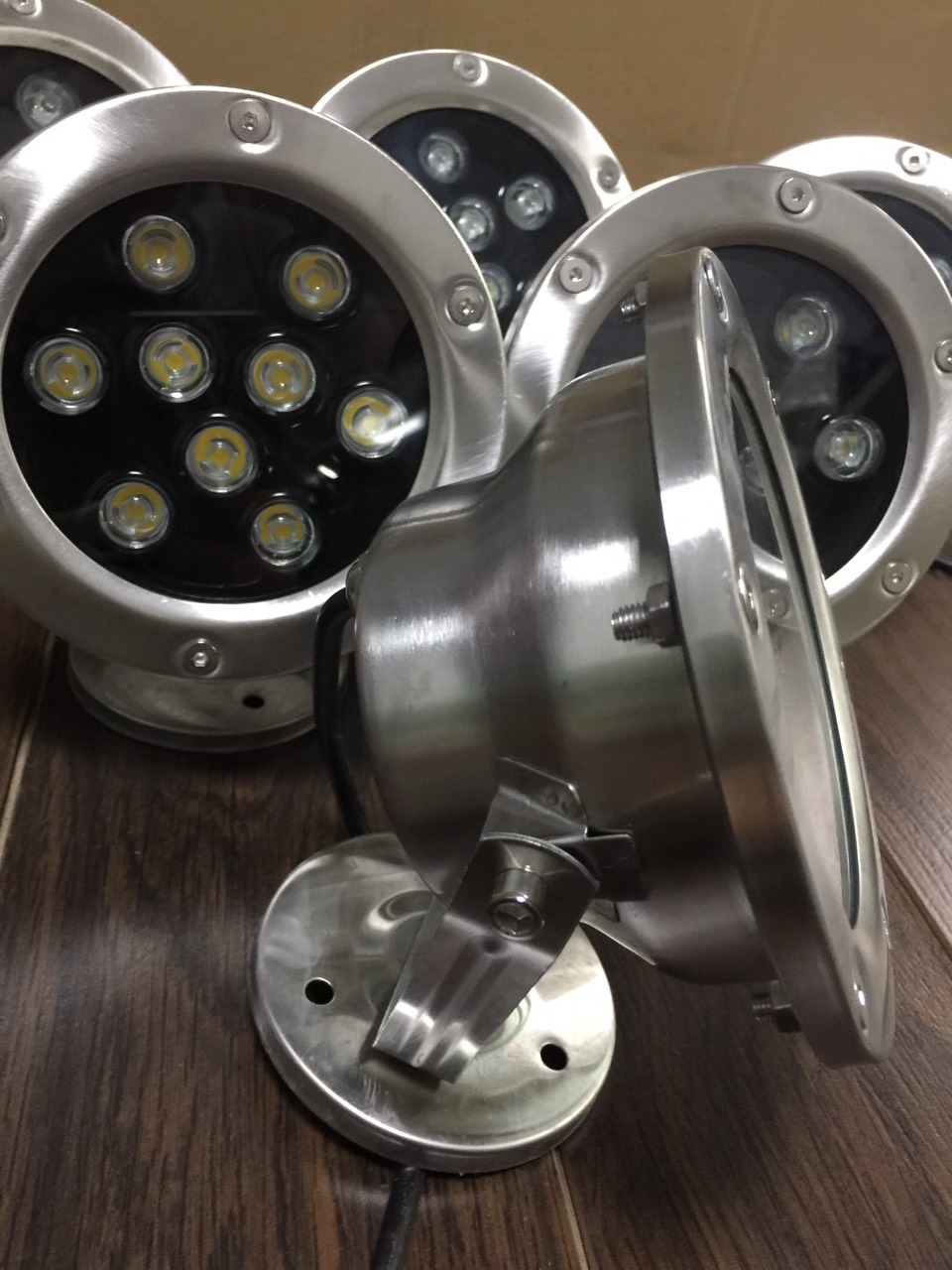 [HÀNG CHÍNH HÃNG] Đèn LED Âm Nước 12W AC24V INOX 304 Tiêu Chuẩn IP 68 Dùng Chiếu Bể Cá Hồ Bơi