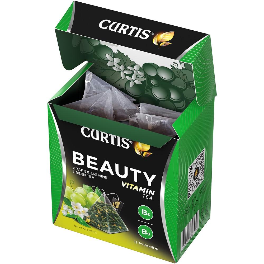 Trà Xanh Túi Lọc Hiệu Curtis Hương Hoa Nhài Và Nho Xanh – Tea Curtis Beauty Tea