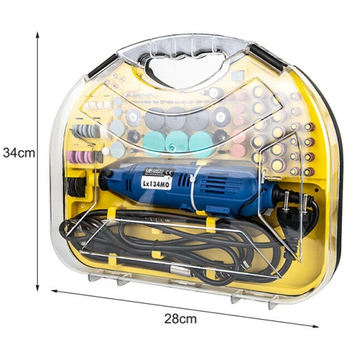 BỘ MÁY KHOAN MÀI CẮT ĐA NĂNG MINI LX134MO 211 PHỤ KIỆN