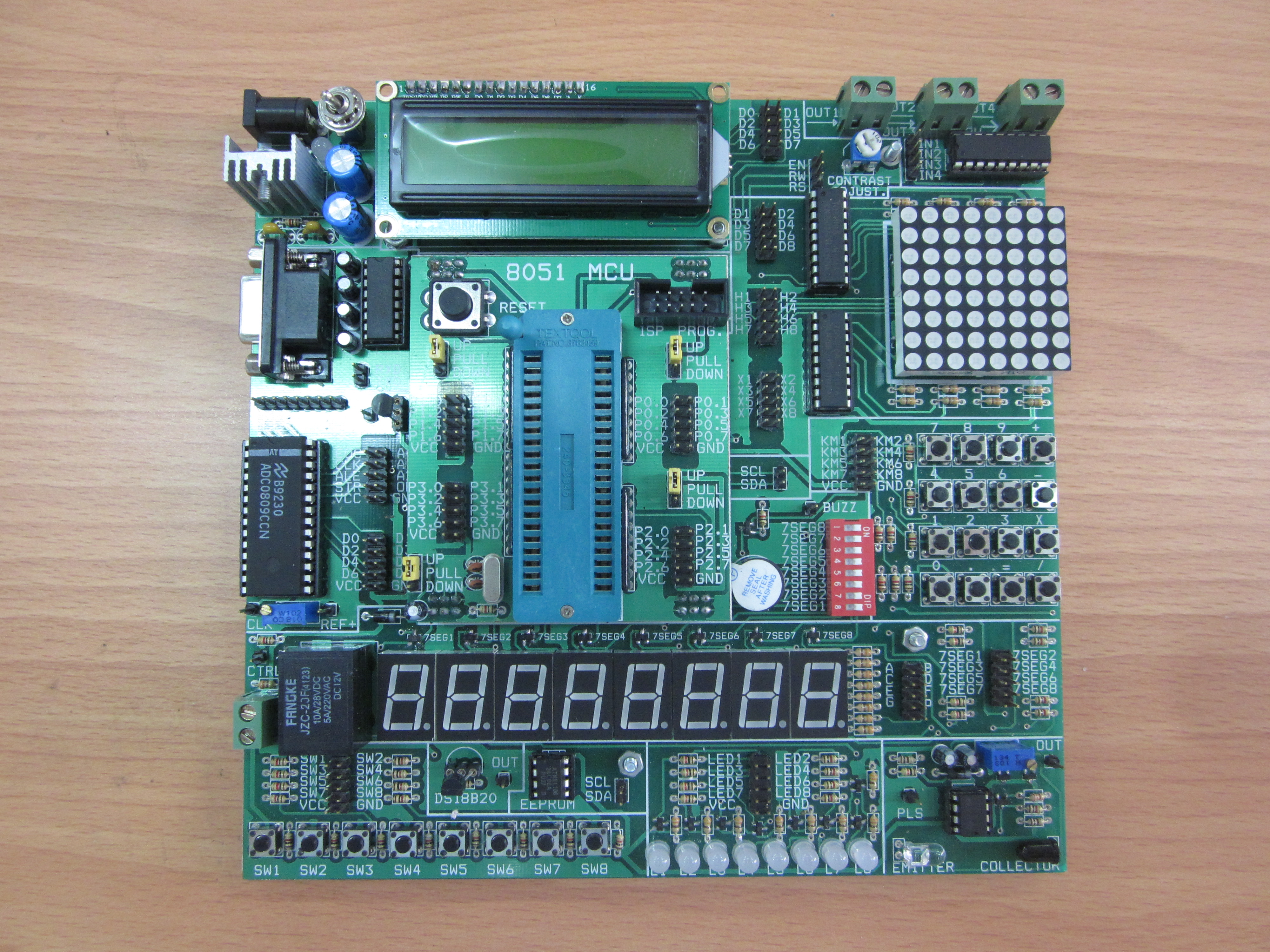 Bộ PCB kit thực hành 8051, AVR và PIC