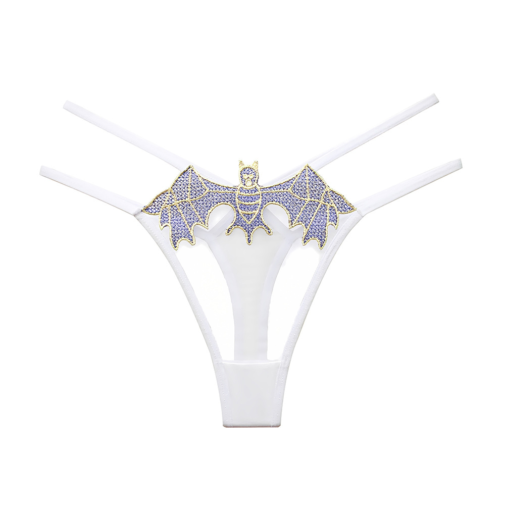 Quần lót lọt khe nữ thêu hình dơi sexy